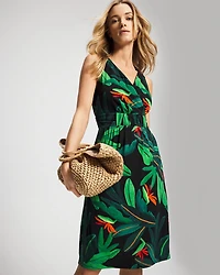 Cross Back Strap Bra Dress