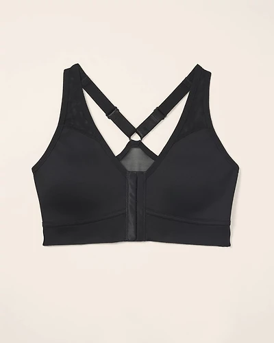 Front-Closure Compression Bra
