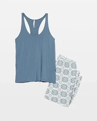 Tank + Crop Pants Pajama Set