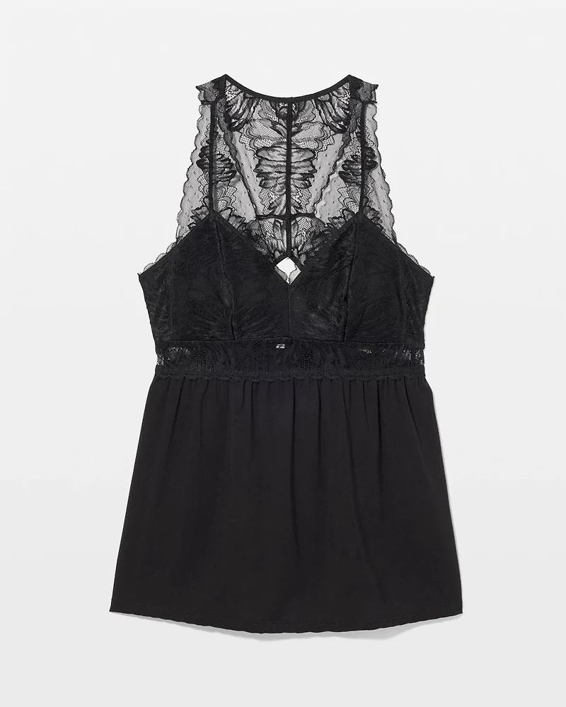 Soft Support Lace Pajama Cami