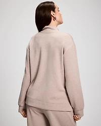 Modern Modal Relaxed V-Neck Top