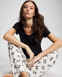 Packaged Short-Sleeve Pant Pajama Set