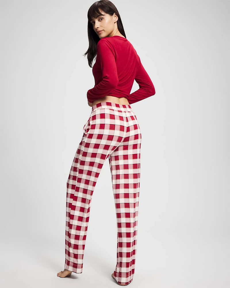 Packaged Long-Sleeve Pant Pajama Set