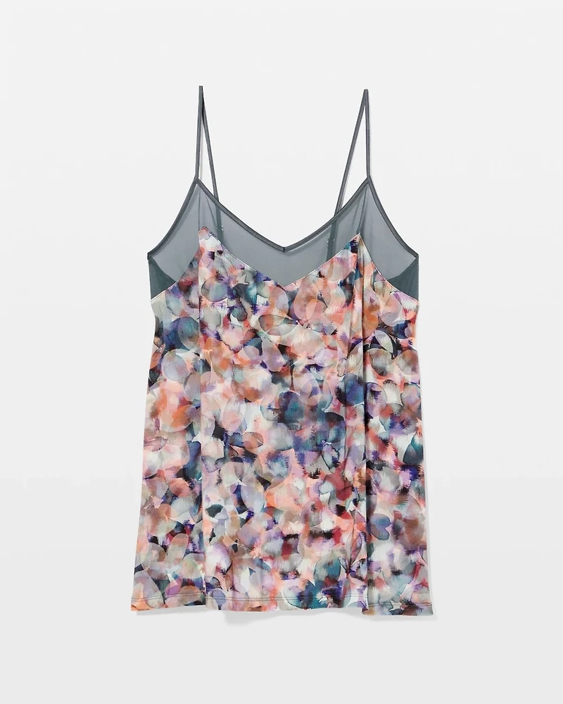 Mesh Trim Pajama Cami