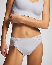 Embraceable High-Leg Panty with Crochet Lace