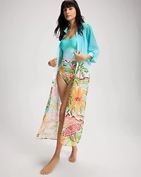 Ciao Capri Chiffon Swim Cover Up Shirt
