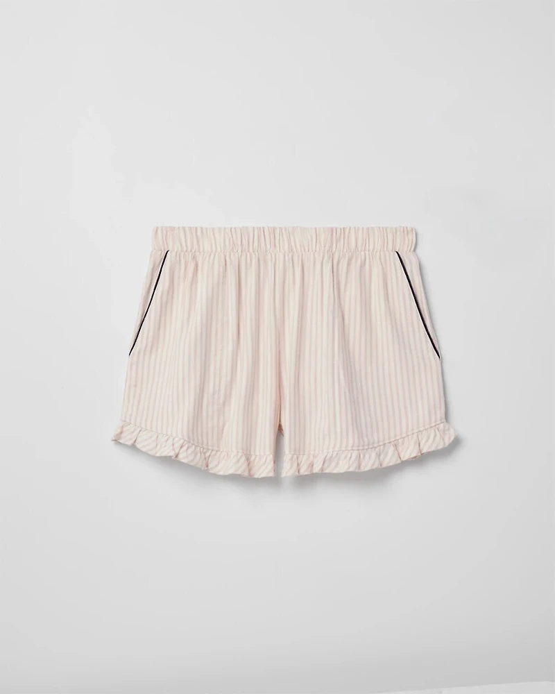 Ruffle Pajama Shorts