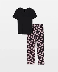 Short Sleeve + Pant Pajama Set