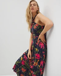 Bayside Halter Maxi Bra Dress