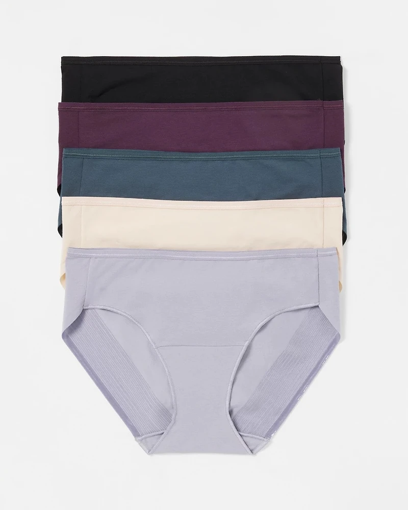 Cotton Hipster Panty 5 Pack