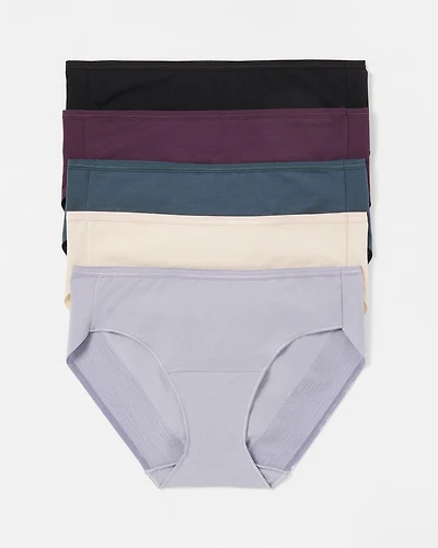Cotton Hipster Panty 5 Pack