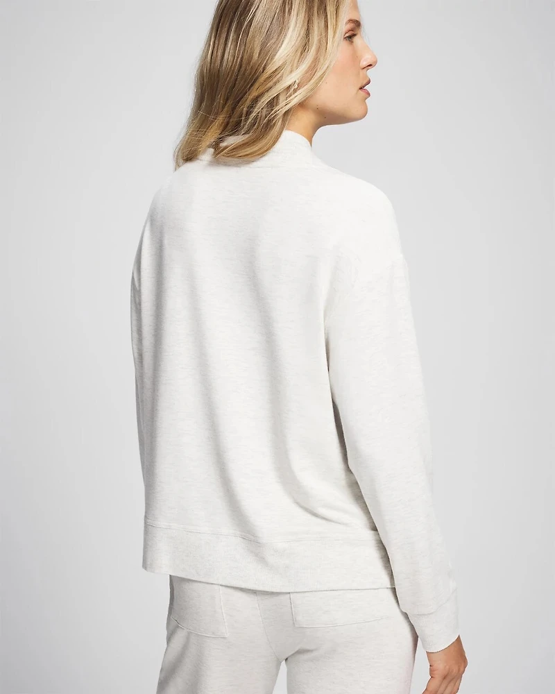 Ultrasoft Fleece Quarter Zip Sweatshirt