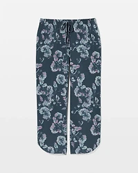 Piped Crop Pajama Pants