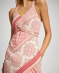 Twist Front Maxi Bra Dress