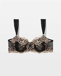 Venice Lace Embroidered Balconette Bra