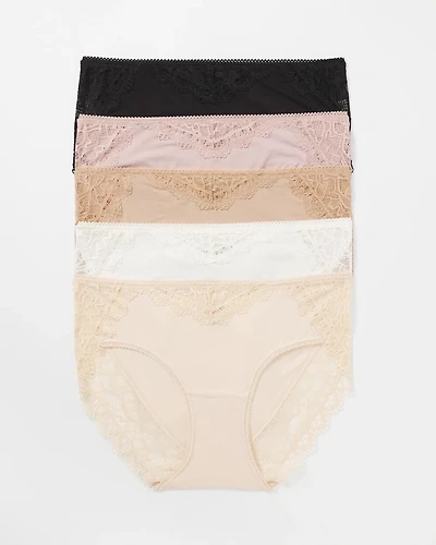 Lace Hipster 5 Pack