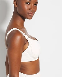 Ring Master Draped Underwire Swim Top