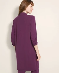 Rib Long-Sleeve Pajama Cardigan