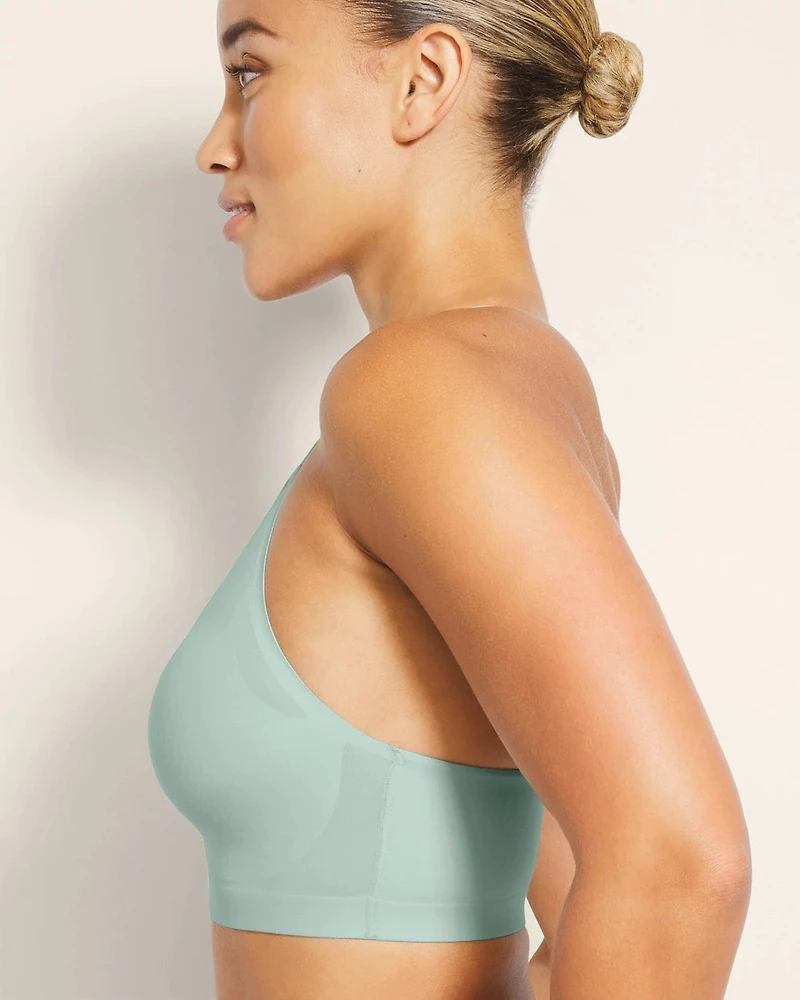 Racerback Bralette with Lace Back