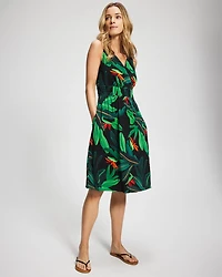 Cross Back Strap Bra Dress