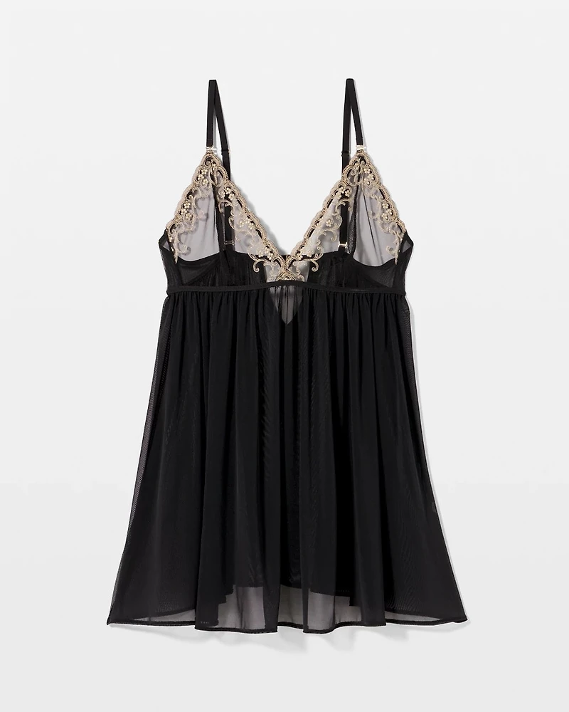Venice Lace Babydoll Chemise