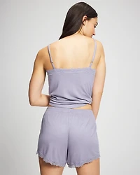 Pointelle Pajama Short
