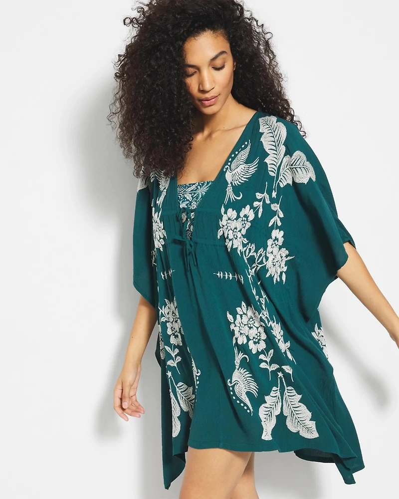 Embroidered Cover-Up