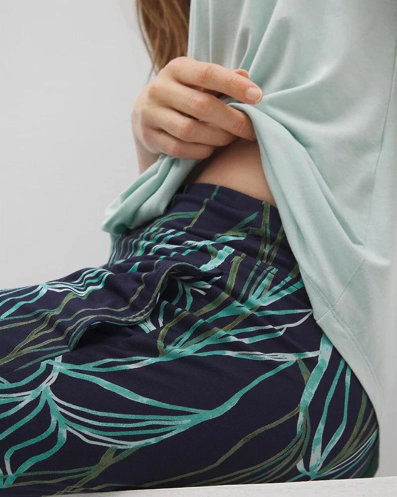 Packaged Short-Sleeve Pant Pajama Set