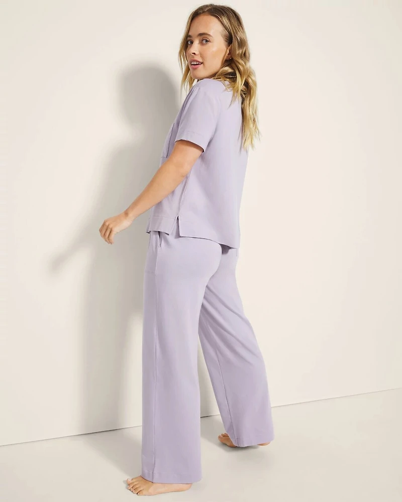 Short-Sleeve Pocket Pajama Tee