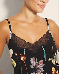 Lace-Trim Pajama Cami