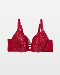 Push-up Plunge Bra with Lace