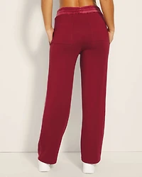 Ultra Soft Fleece Velour Trim Pant