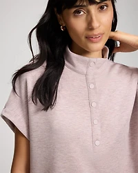 Modern Modal Quarter-Zip Short Sleeve