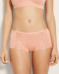 Boyshort Panty with Enchanting Lace