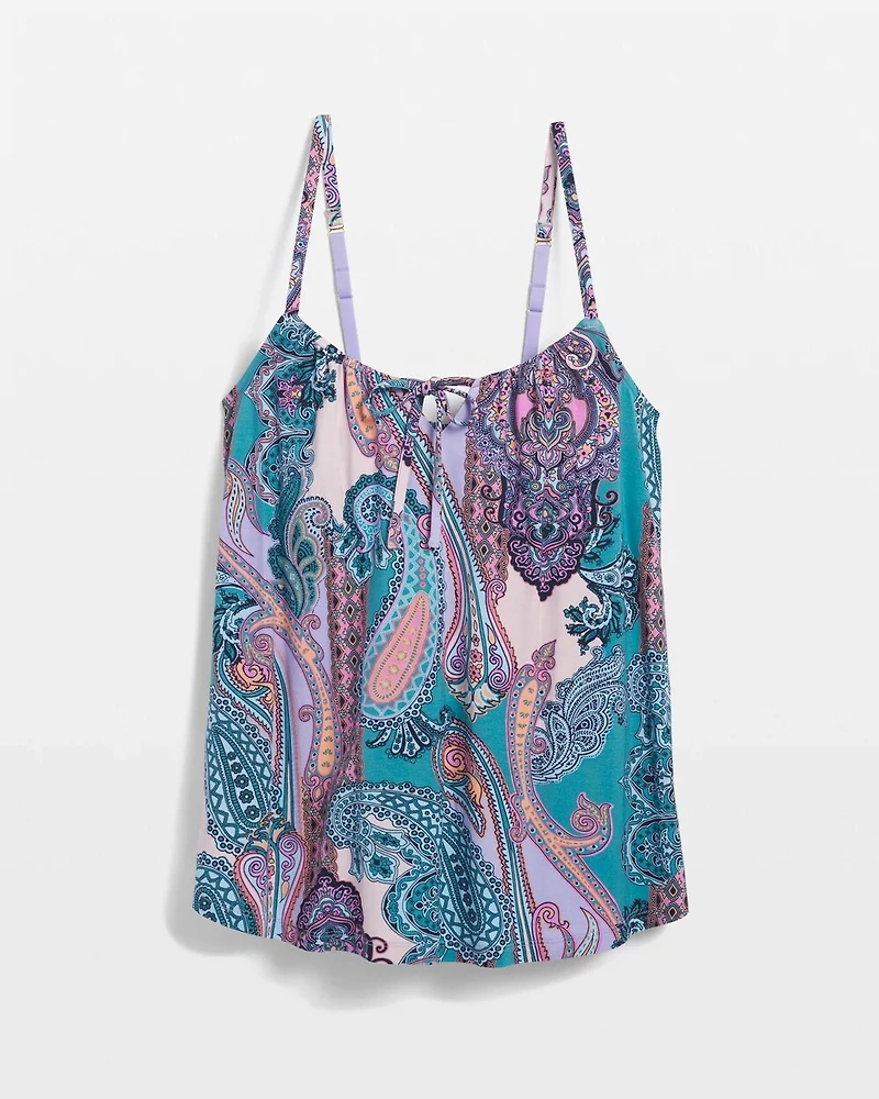 Tie-Front Pajama Cami