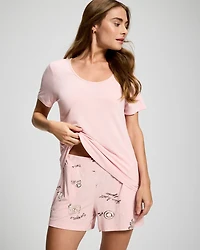 Short Sleeve and Pajama Set