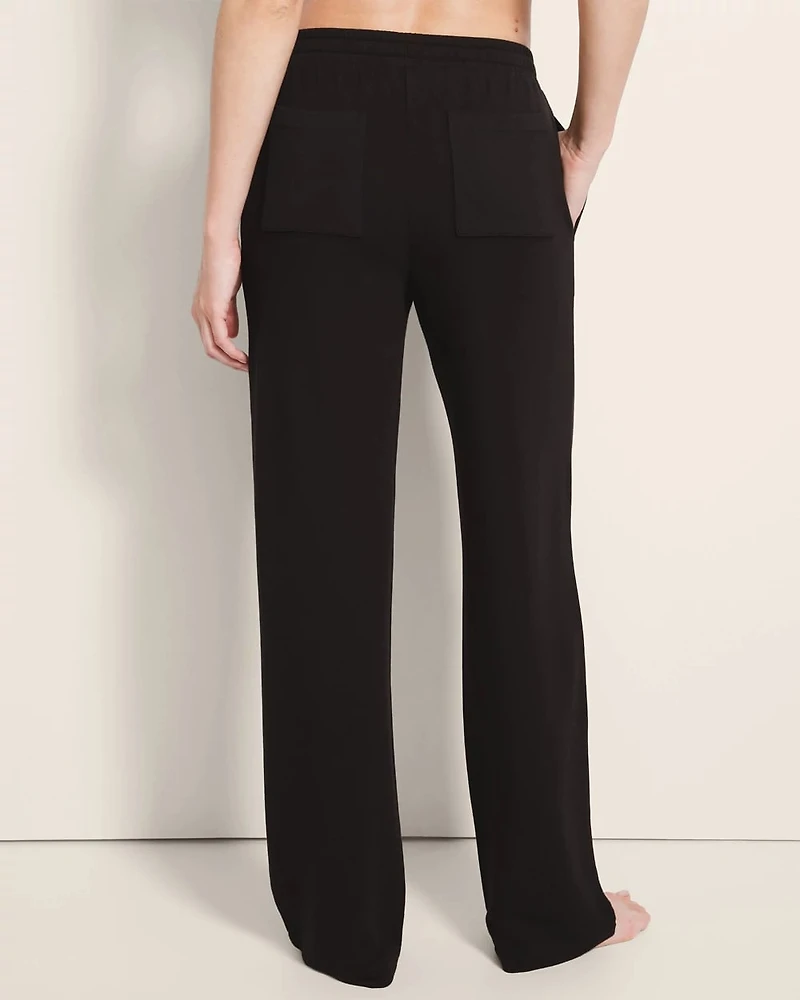 Ultra Soft Fleece Straight-Leg Pants