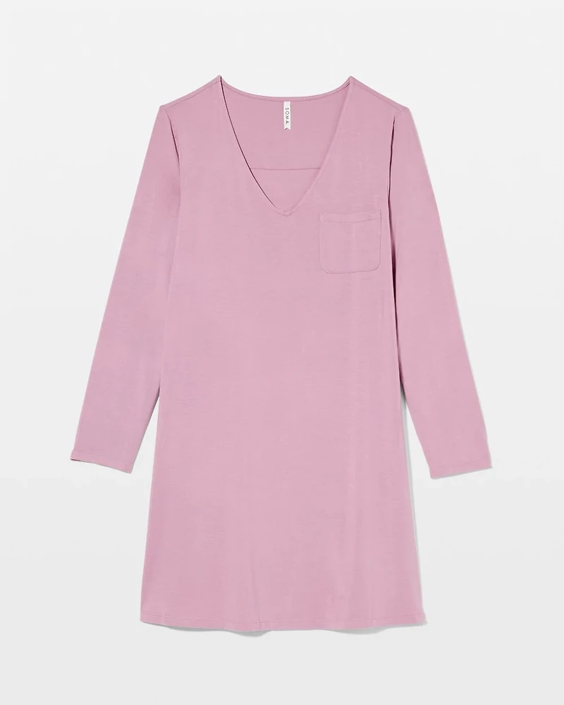 Long-Sleeve Sleepshirt