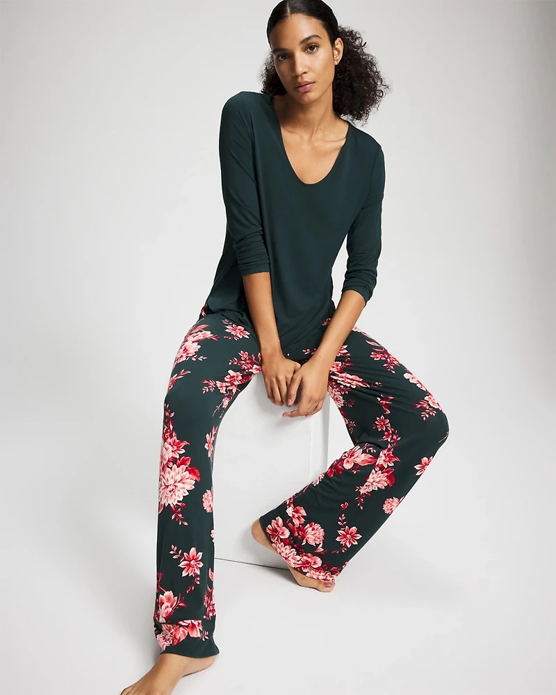 Classic Long Sleeve Pajama Top