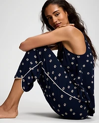 Piped Crop Pajama Pants