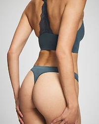Seamless Rib Thong Panty