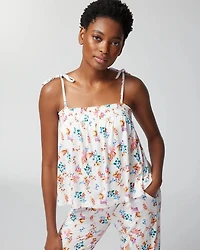 Smocked Babydoll Pajama Top