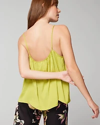 Lace-Trim Pajama Cami