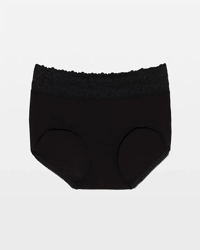 Brief Panty with Perfect Lace Waist
