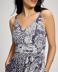 Surplice Midi Bra Dress