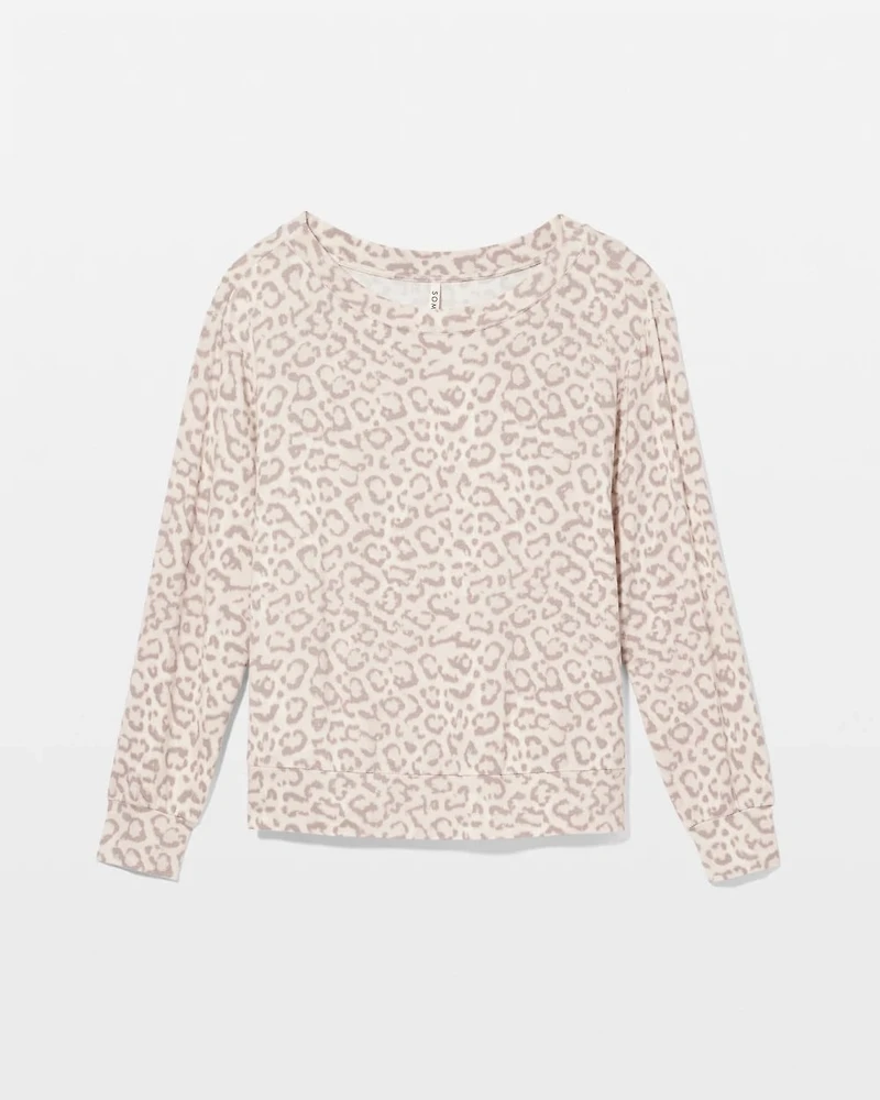 Long-Sleeve Pajama Top