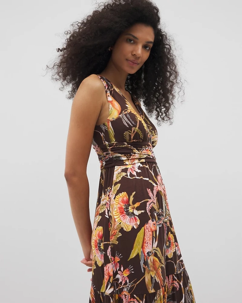 Goddess Tiered Maxi Dress