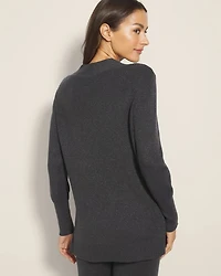 Lurex V-Neck Sweater