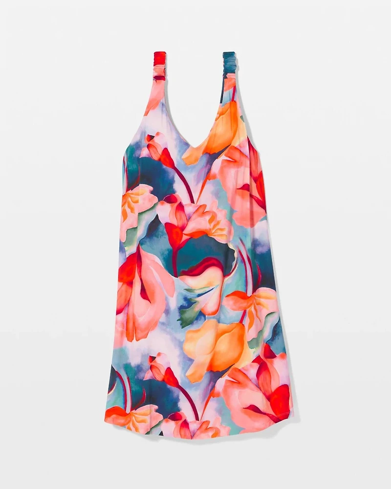 Shirred Strap Chemise