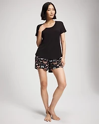 Short Sleeve and Pajama Set